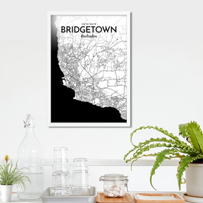 «Bridgetown City Map», impression