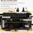 3 Kitchen Island With Slow-Close Hinges, Spice Rack, And Towel Rack For Functionality