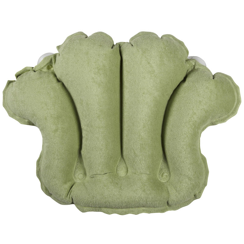 Coussin de bain Terry, Vert forêt