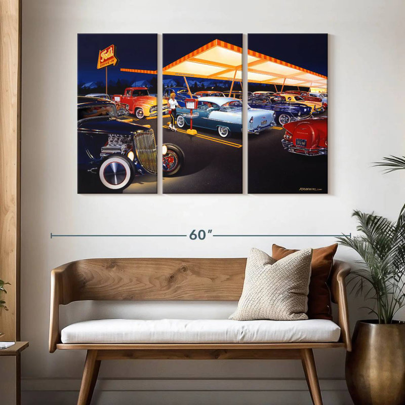 Mehar Ted's Drive-In, H 32 po x l 50 po