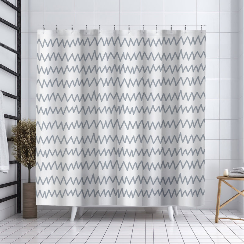 Rideau de douche Coco, Gris