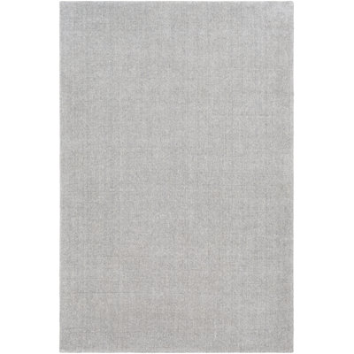 Dingman Hand-Tufted Wool Gray Area Rug
