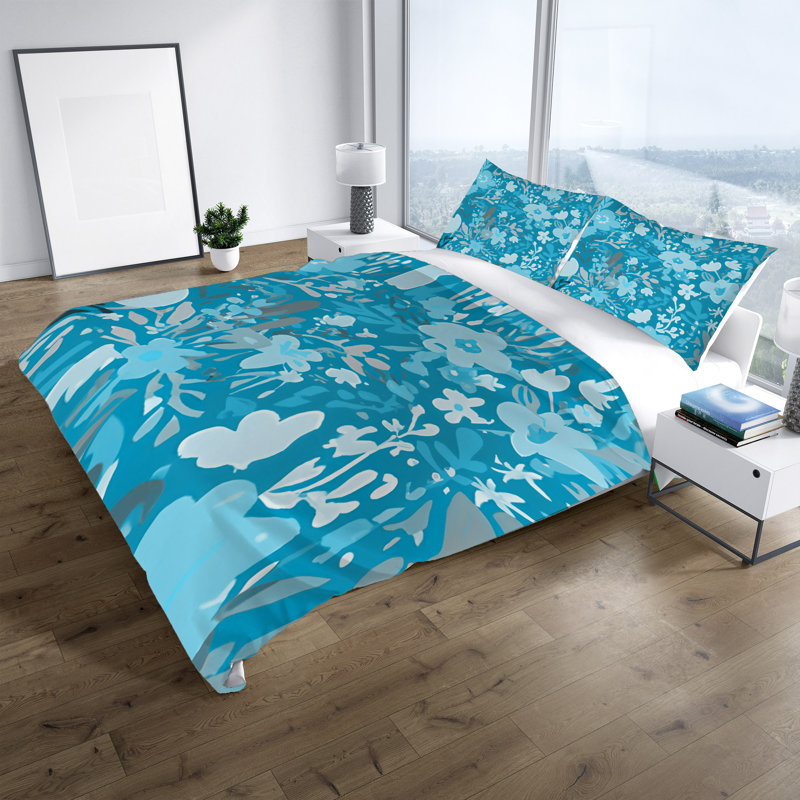 Duvet Cover, King Duvet Cover + 2 King Shams, Blue