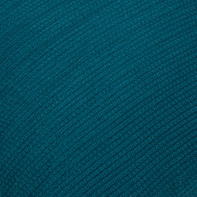 Coussin en coton Brocka, Bleu sarcelle