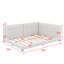 Lit plateforme tapissier avec ports USB-604003751-604003750