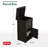 Keter Secure Outdoor Package Delivery Lockable Box For Porch Or Office Curbside with Secure Large Storage Compartment