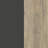 Leda 70.35" Wide 3 - Drawer Sideboard in Gray and Antique Pine