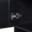 Grande armoire de salle de bain avec panier à linge, grand panier à linge inclinable et armoire de rangement supérieure-1216552431