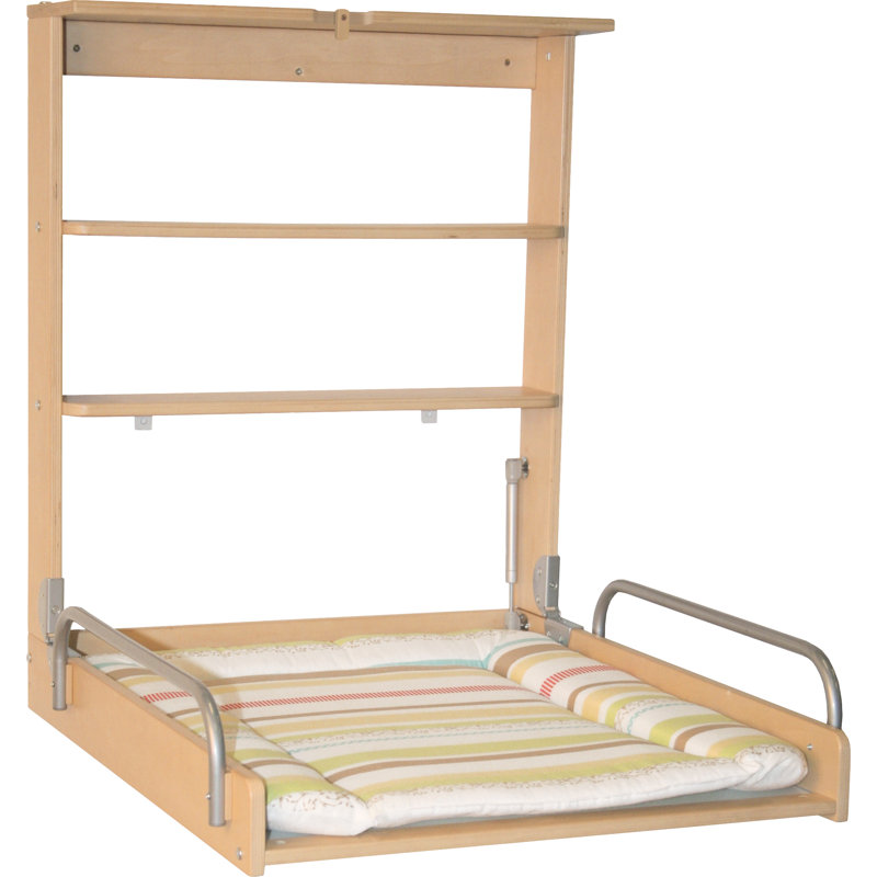 Dschungelbaby Cot Top Changer, Natural Wood