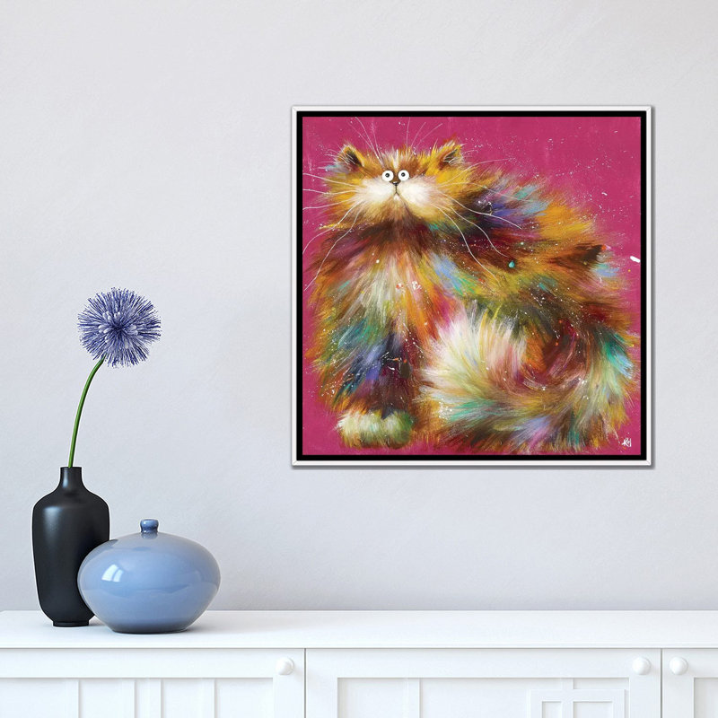 « knickerbocker » par kim haskins-impression sur image, Toile blanche encadrée, H 18 po x l 18 po x P 1,5 po