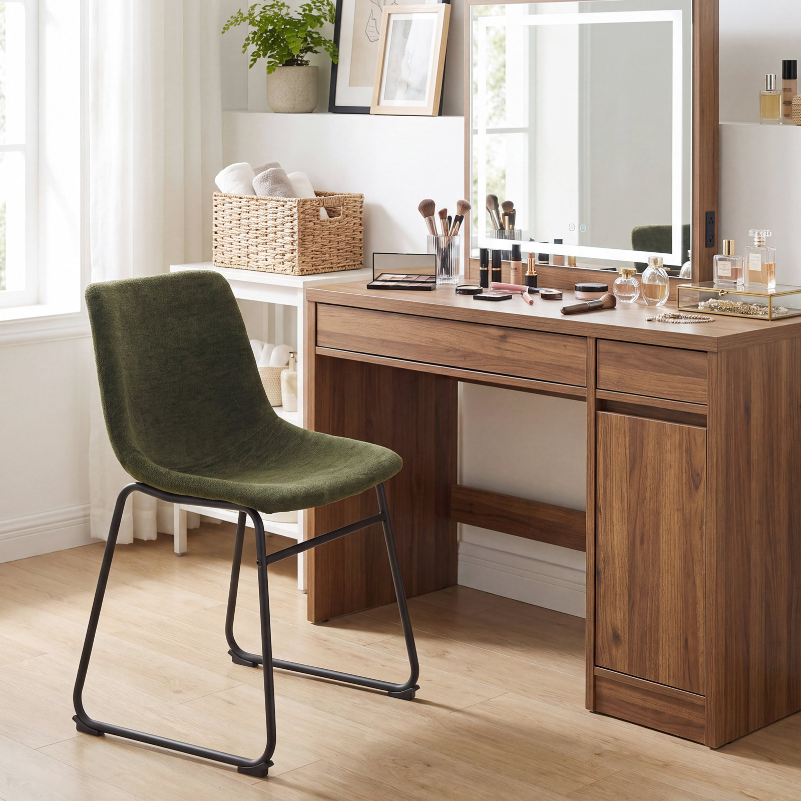 Anke Dining Chair, Green