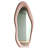 Amon Fabric Wavy Mirror