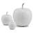 Annebelle Aluminum Decorative Apple Tabletop Sculpture-1584757237-1497950493
