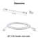Extension Cable For T5 T8 LED Light Fixture