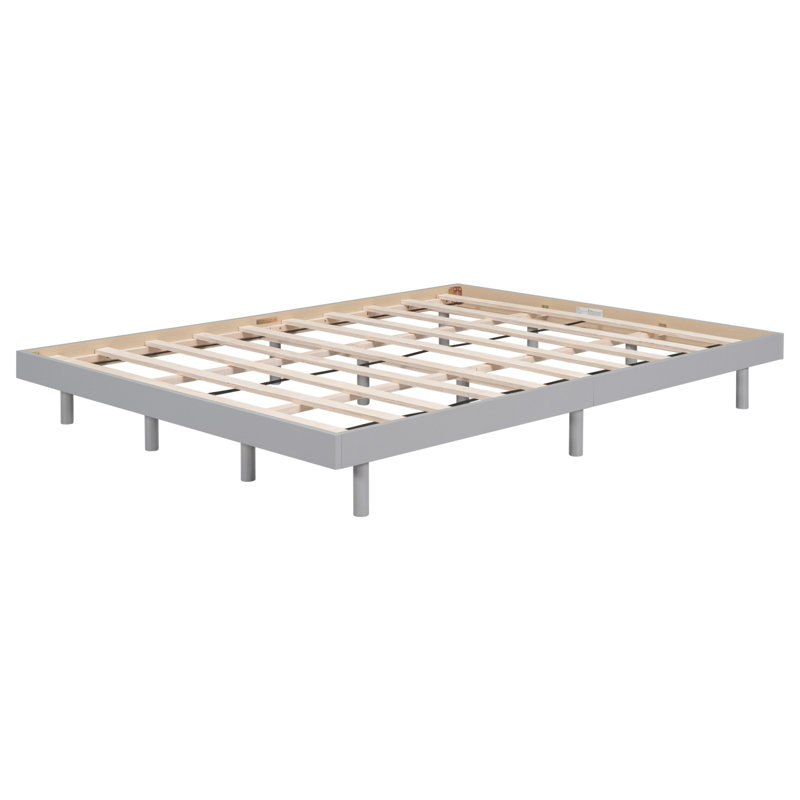 Design  Floating Platm Bed Frame, Queen