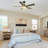 52'' Smart Ceiling Fan With Remote, Light Kit IncludedWorks With Google Assistant And Amazon Alexa,Siri Shortcut.