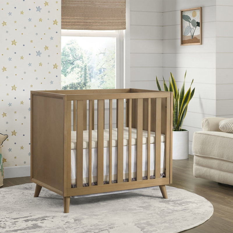 Renwick Mini Crib, Acorn Brown