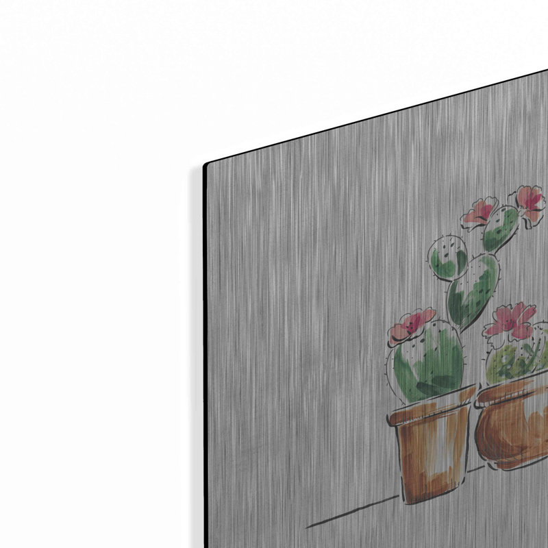 «Desert Bloom VII» par Daphne Brissonnet, H 12 po x l 12 po