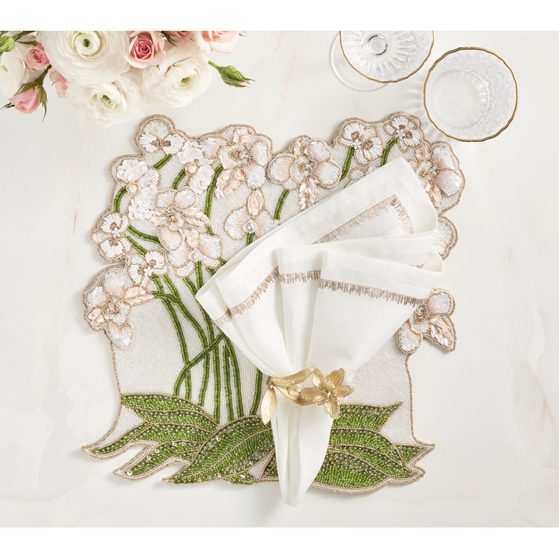 Orchid Napkin Ring