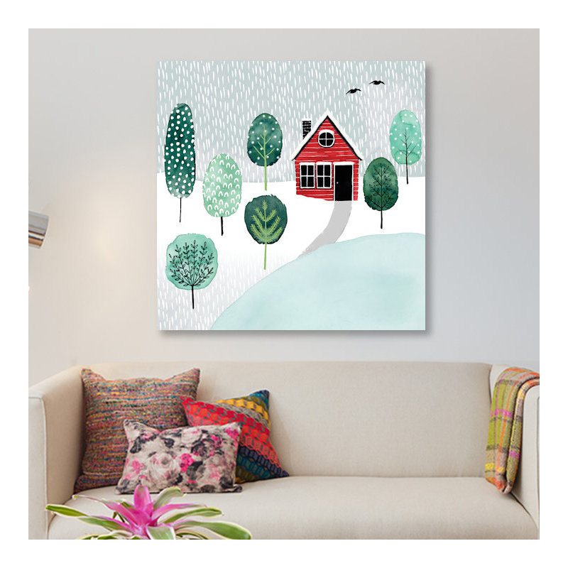 Grace Popp - Wrapped Canvas Print, 45.72 cm H x 45.72 cm W x 1.91 cm D