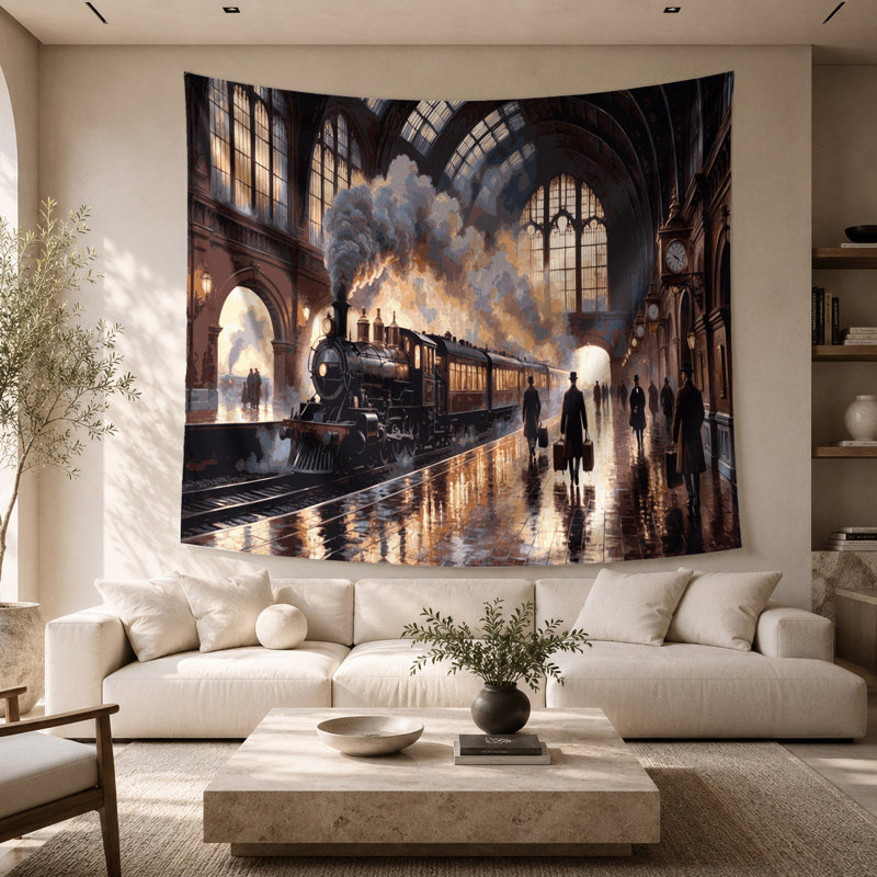 Tapisserie murale Transformation, 68 po x 80 po