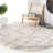 Mckamey Pro Lux Shag 400 Performance Geometric Rug-1103784415