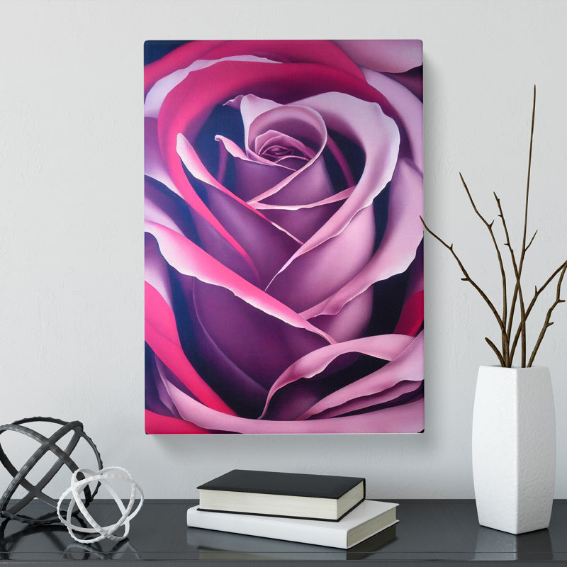 Rose Spray - Wrapped Canvas, 76cm H x 50cm W x 3cm D