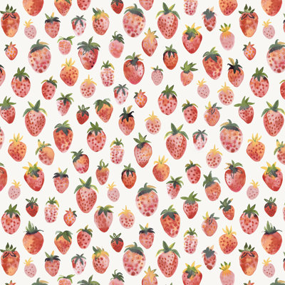 Fraises, campagne, été