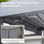 Pergola à persiennes avec toit réglable et structure en aluminium-112404718
