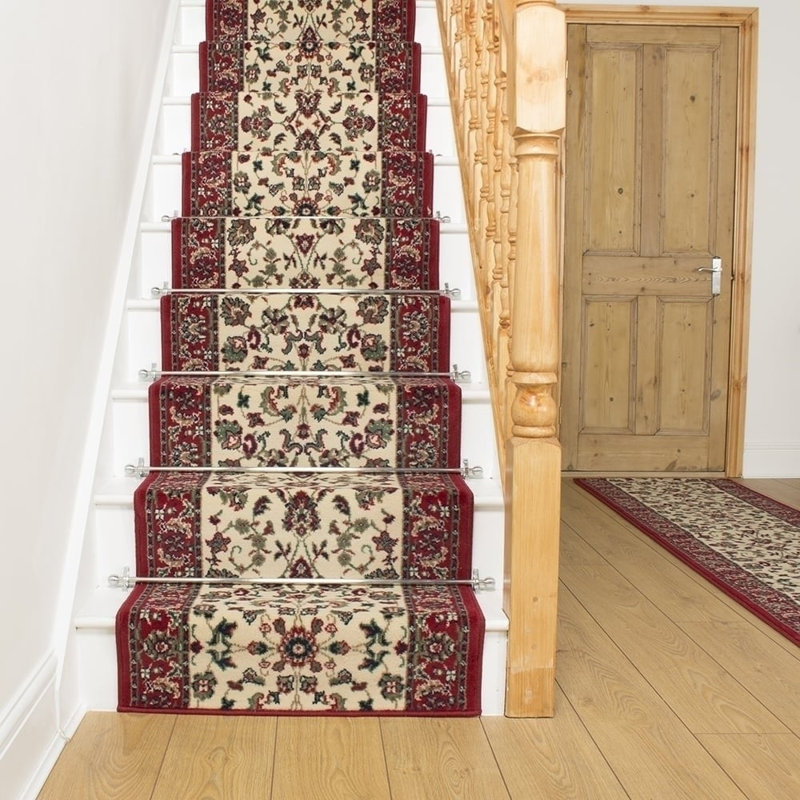 Stair Runner Oriental Area Rug, Runner 80 x 630 cm