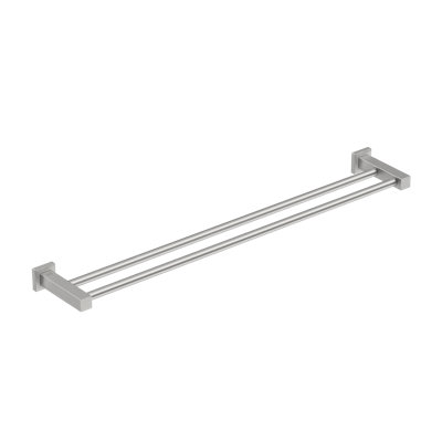 2 Double Wall Mounted Towel Bar