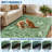 lxt-Washable Area Rug Machine Washable Foldable Rug Boho Area Rug Living Room Rugs Floral Carpet Non Slip Rugs for Bedroom Dining Kitchen Office-1098163241-1098163246