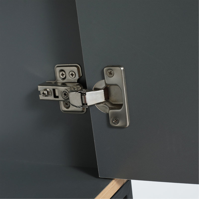 Meuble-lavabo autoportant de 24 po avec lavabo en résine
