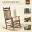 Chaise berçante à haut dossier Traditional-1771854330