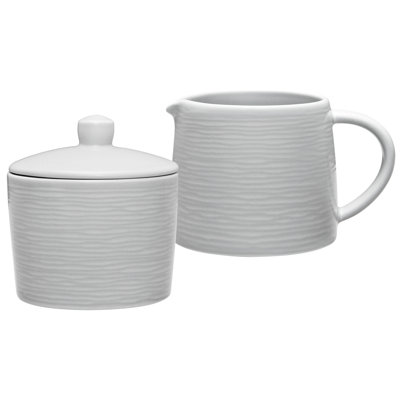 Noritake Colorscapes Swirl Sugar and Creamer Set
