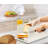 Bread Slicer for Homemade Bread, Sourdough Bread Slicer with Crumb Tray, Width-Adjustable Bread Slicing Guide, Suitable for Homemade Bread, Cakes, Sandwich, Bagels