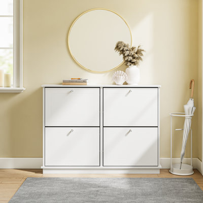 8 - Pair Flip Down Shoe Storage