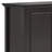 Amherst 60"W Solid Wood 3-Shelf Storage Cabinet with 3 Doors and Adjustable Shelves