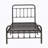Twin Metal Platform Bed Frame with Headboard No Box Spring Needed-502086905-500224954
