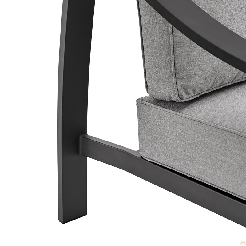 Chaise d'extérieur en aluminium