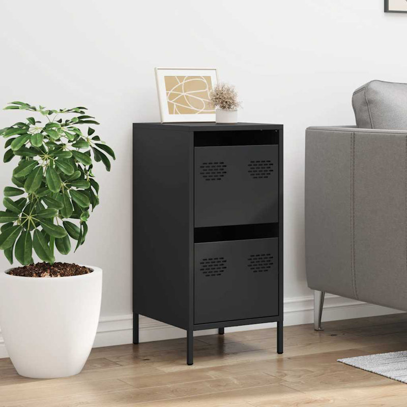 Ameyali End Table, Black