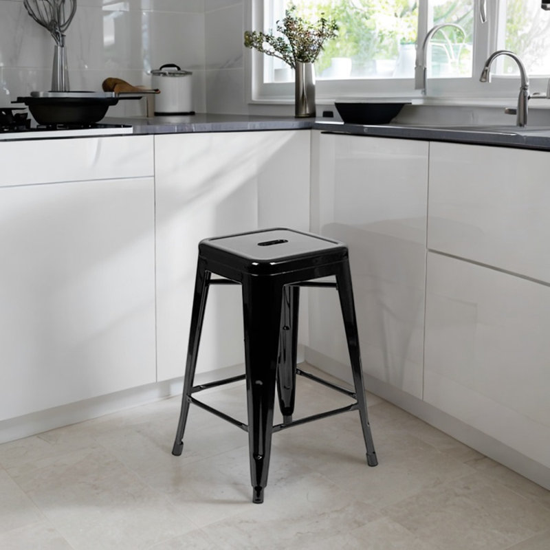 Tabouret Pomeroy, Noir