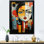 " Constructivism Emphasizes the Integration II " Mixed Media Print