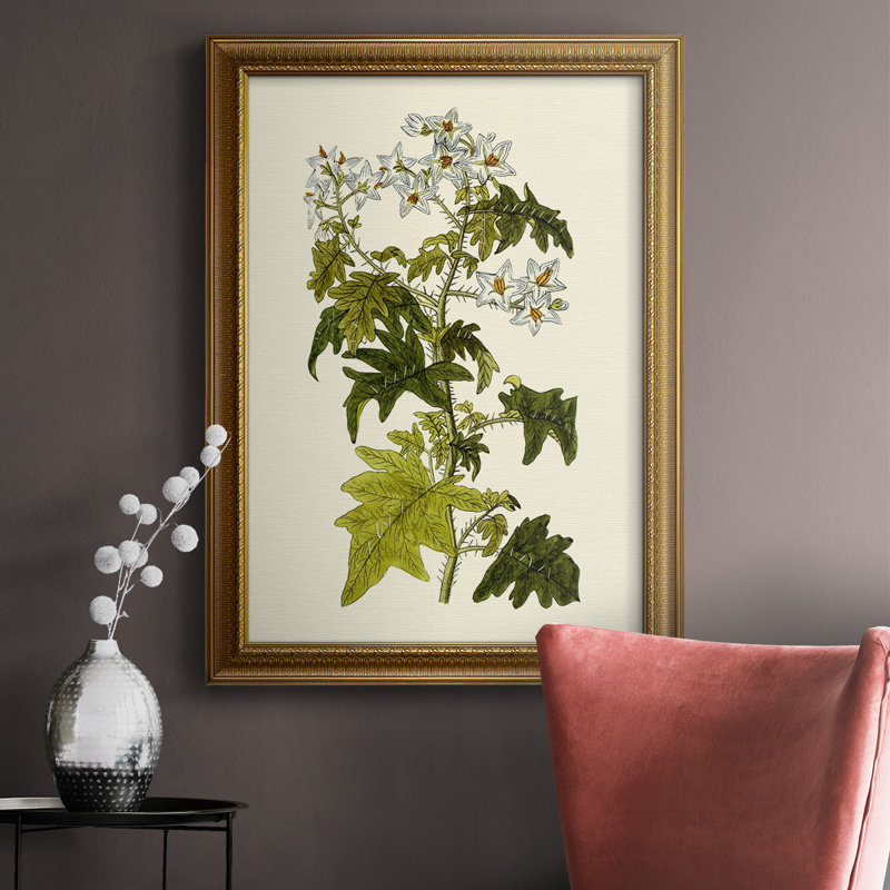 Toile encadrée de qualité supérieure Olive Greenery VI - prête à être accrochée, L 24 po x H 36 po