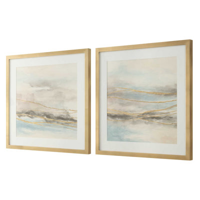 Uttermost So Golden Abstract Landscape Prints
