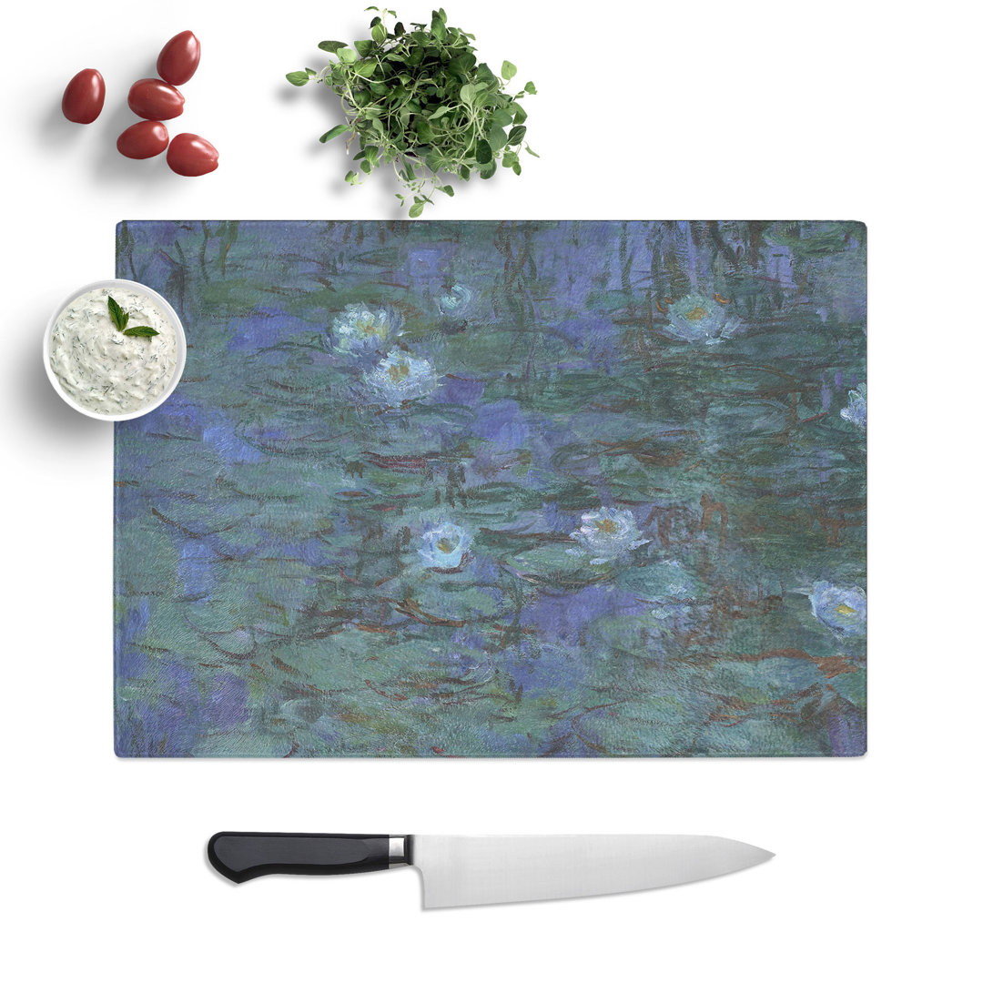 Water Lilies Lily Pond Vol.13 by Claude Monet Chopping Board
