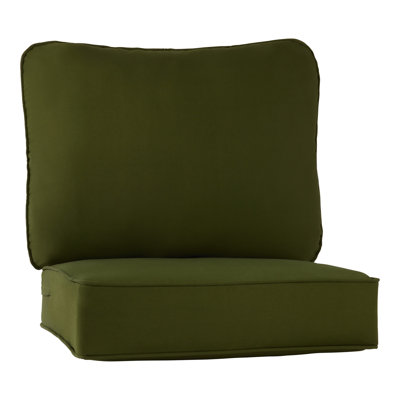 Outdoor 2-Piece Deep Seat Cushion Set