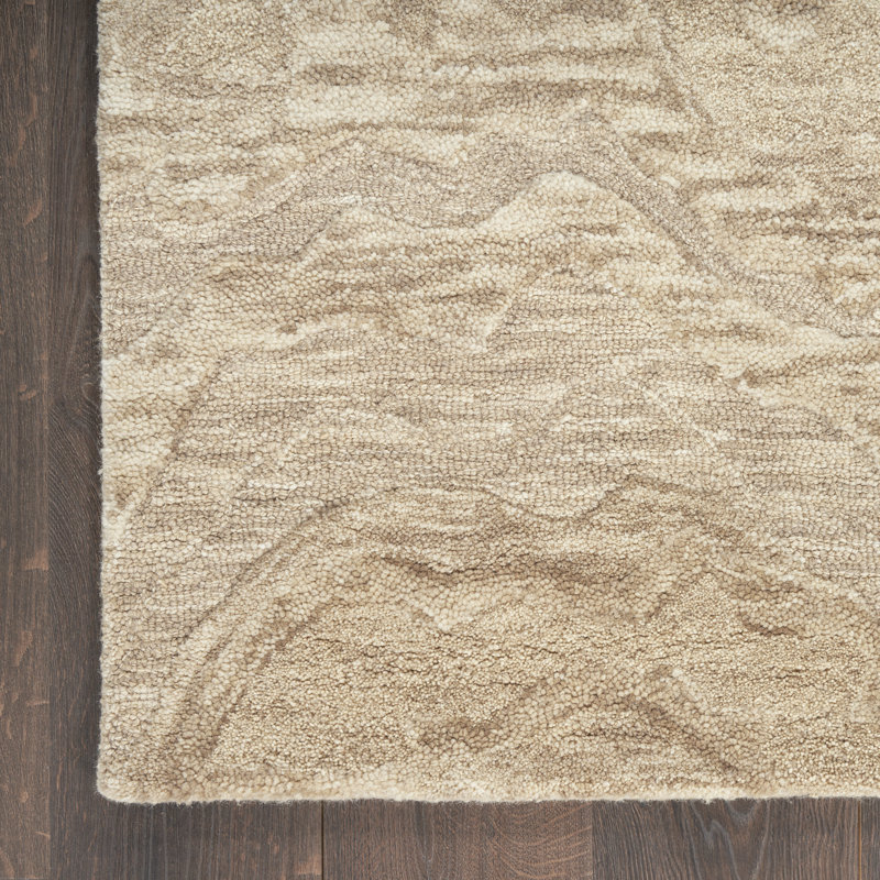 Cahide Abstract Handmade Area Rug, Runner 69 x 229cm