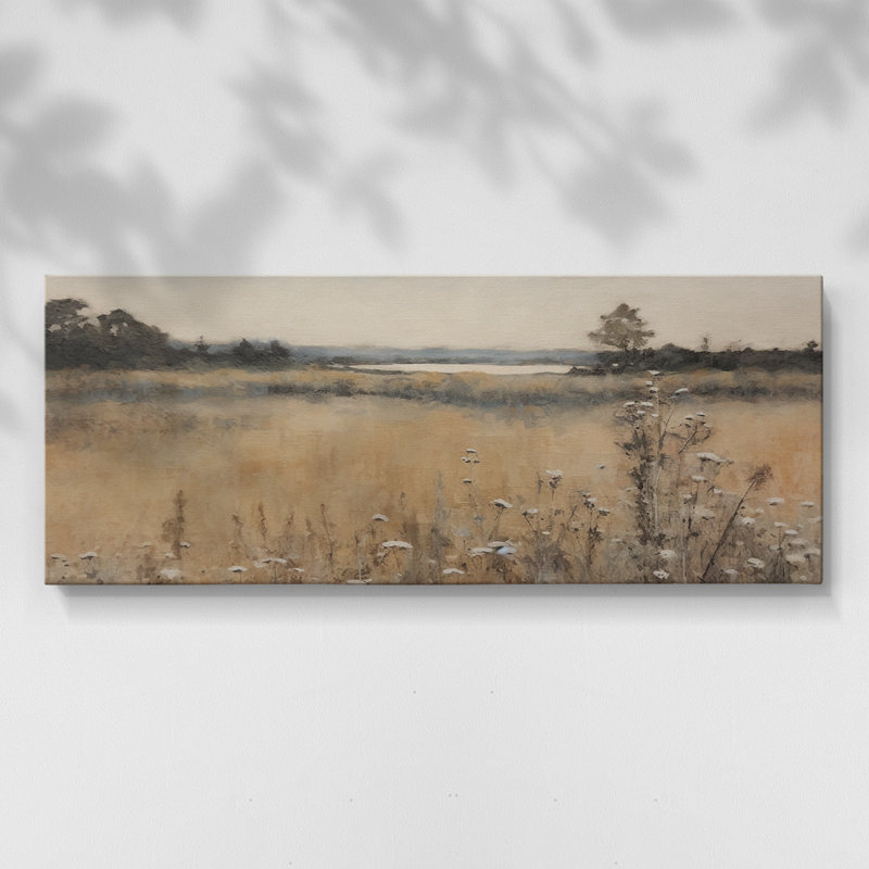 Série paysage - MLXIX - Toile tendue avec châssis - Prêt à accrocher