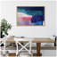 «Blue Current No. 2» par Amy Lighthall, reproduction d'art sur toile encadrée